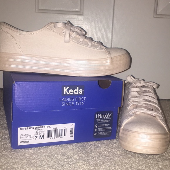 keds triple kick shimmer